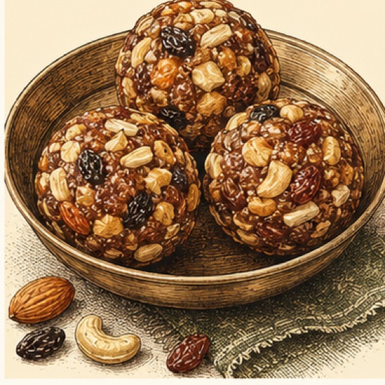 Dry Fruit Laddu
